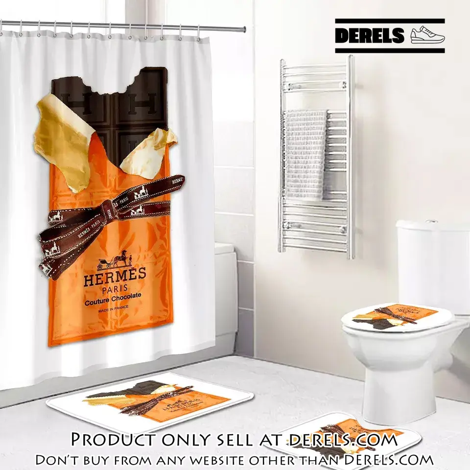 Hermes fashion luxury brand premium bathroom set home decor dr1128462